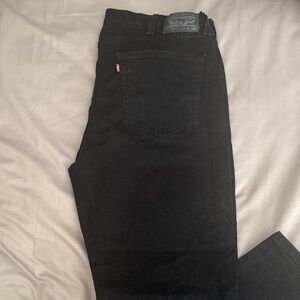 Levi's Black Slim Straight Men's Jeans